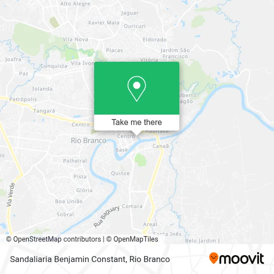 Sandaliaria Benjamin Constant map