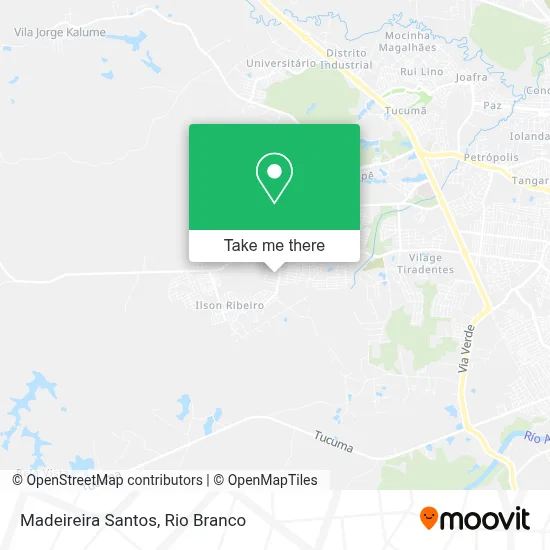 Madeireira Santos map