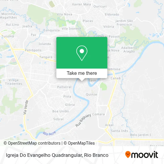 Igreja Do Evangelho Quadrangular map