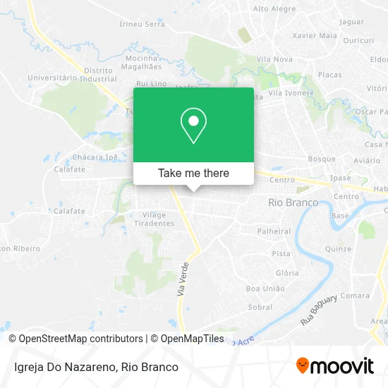 Igreja Do Nazareno map