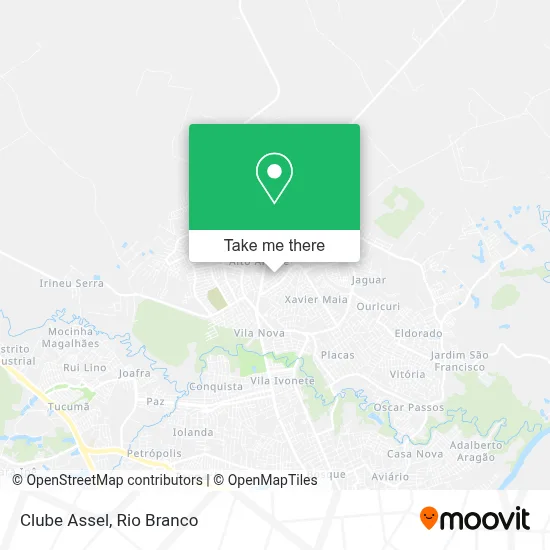 Clube Assel map