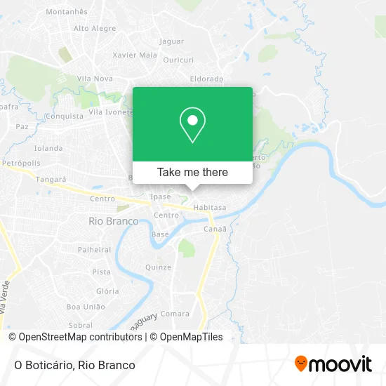O Boticário map
