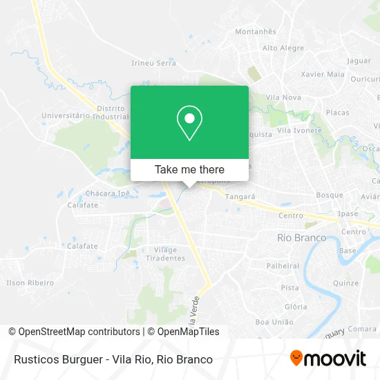 Rusticos Burguer - Vila Rio map