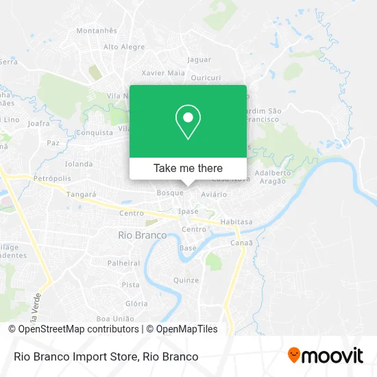 Rio Branco Import Store map