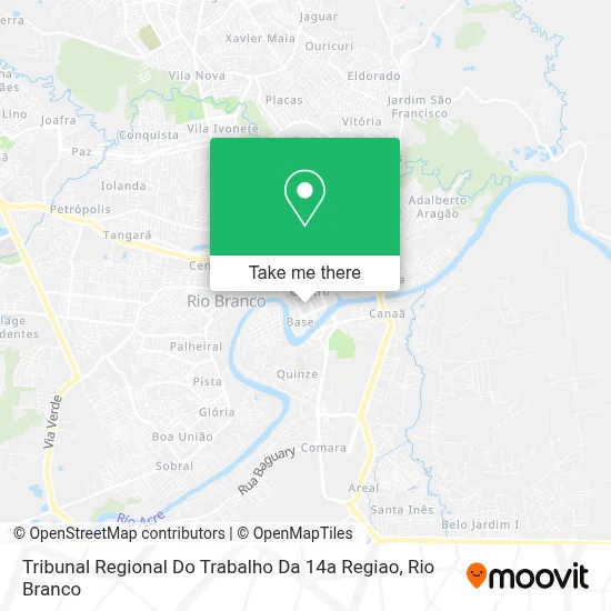 Tribunal Regional Do Trabalho Da 14a Regiao map