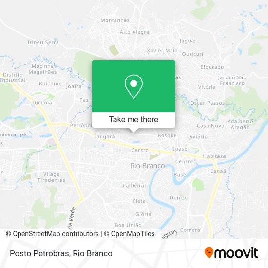 Posto Petrobras map
