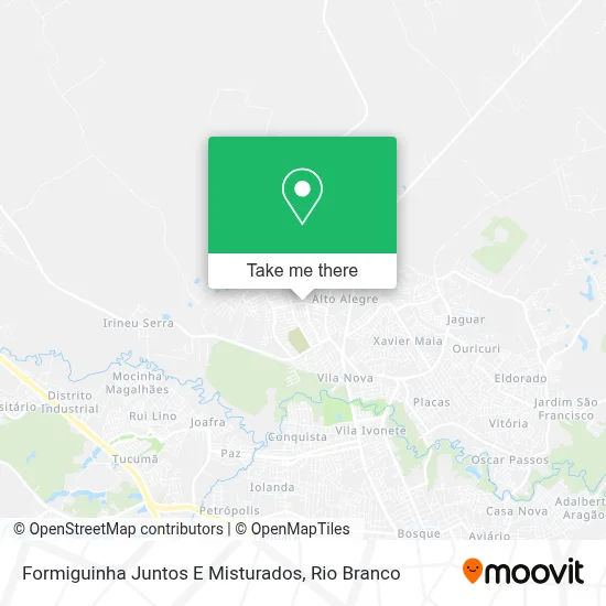 Formiguinha Juntos E Misturados map