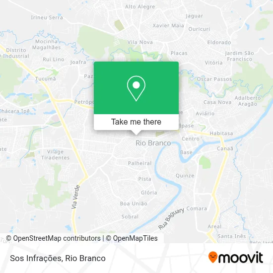 Sos Infrações map
