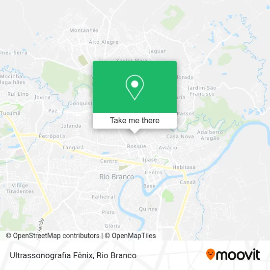 Ultrassonografia Fênix map