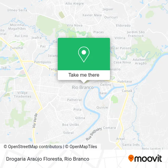 Drogaria Araújo Floresta map