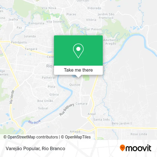Varejão Popular map