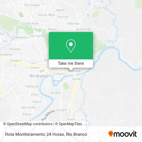 Rota Monitoramento 24 Horas map