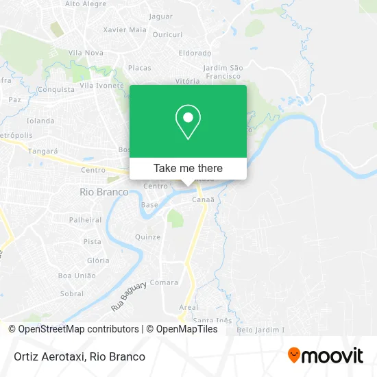 Ortiz Aerotaxi map