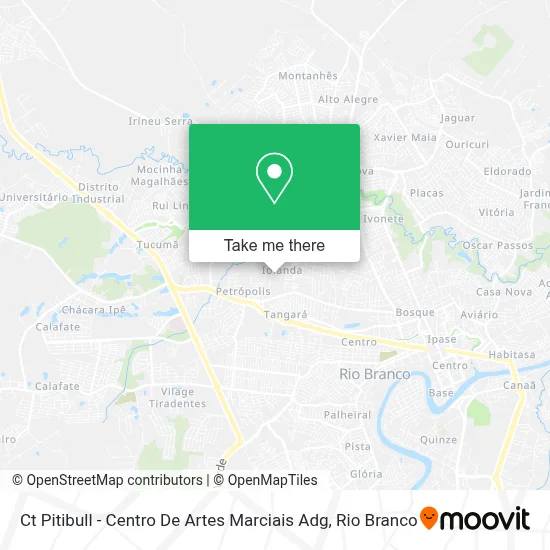 Ct Pitibull - Centro De Artes Marciais Adg map