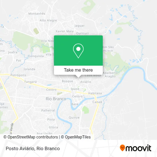 Posto Aviário map