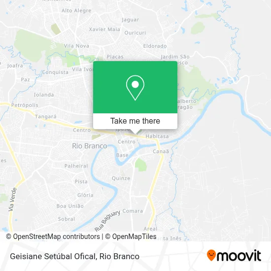 Geisiane Setúbal Ofical map