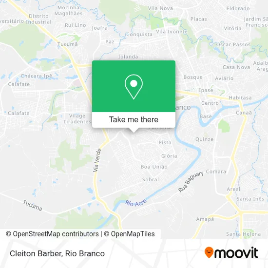 Cleiton Barber map