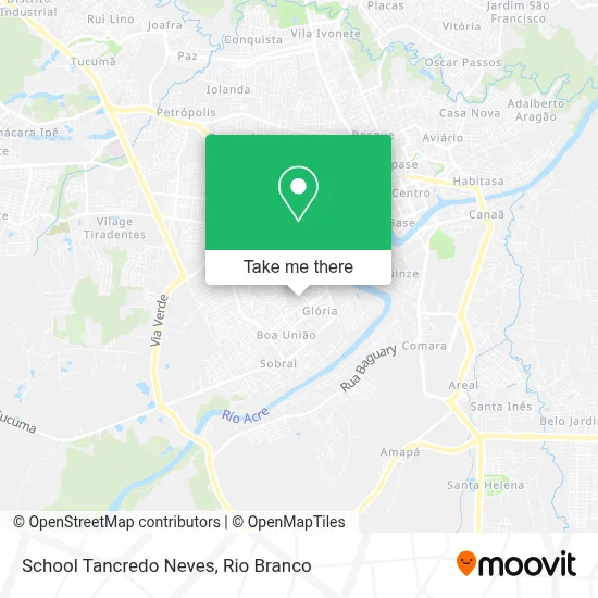 School Tancredo Neves map
