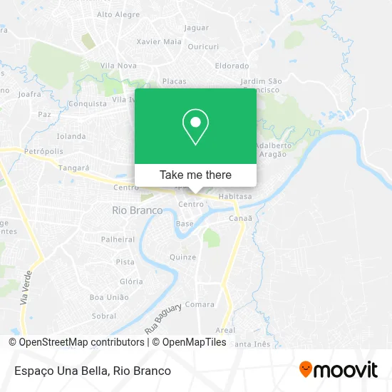 Espaço Una Bella map