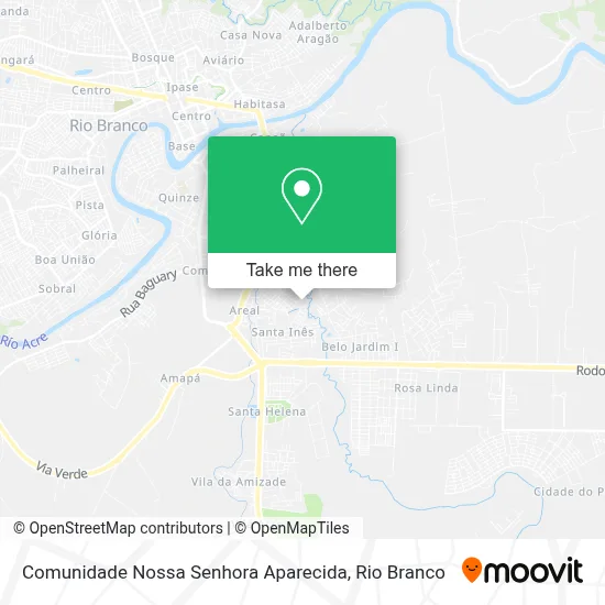 Comunidade Nossa Senhora Aparecida map