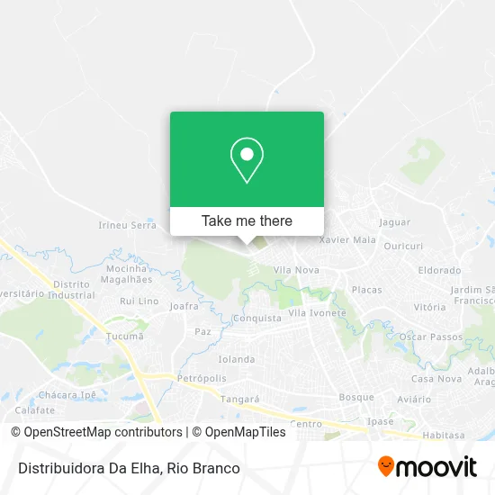 Distribuidora Da Elha map