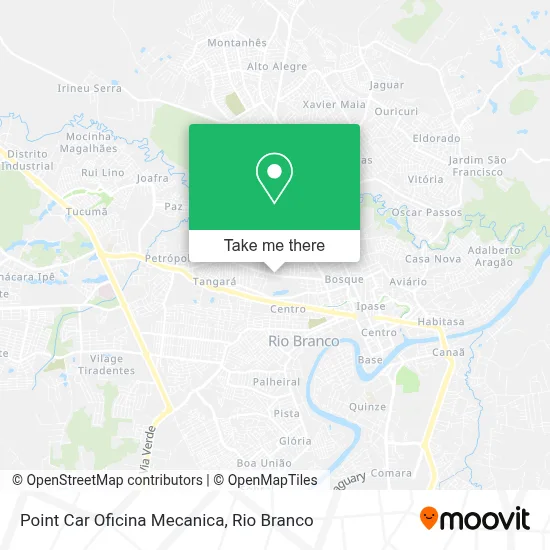Point Car Oficina Mecanica map