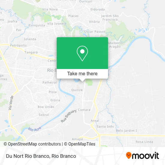 Du Nort Rio Branco map