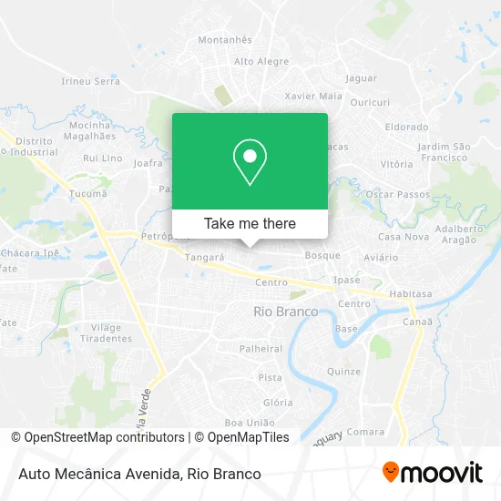 Auto Mecânica Avenida map