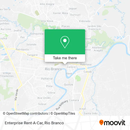 Enterprise Rent-A-Car map