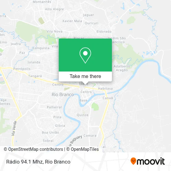 Rádio 94.1 Mhz map