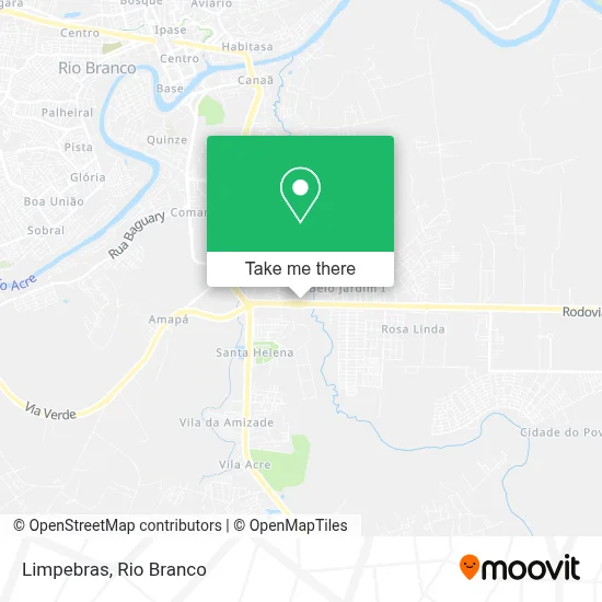 Limpebras map