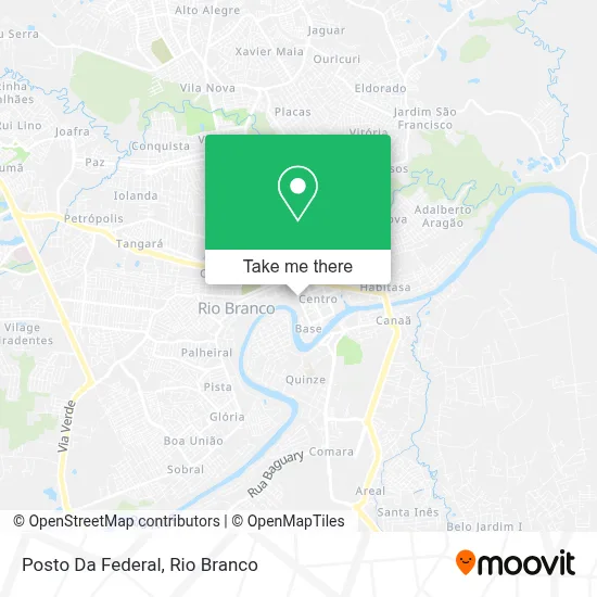 Posto Da Federal map