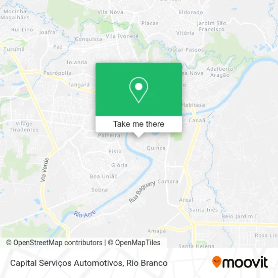 Capital Serviços Automotivos map