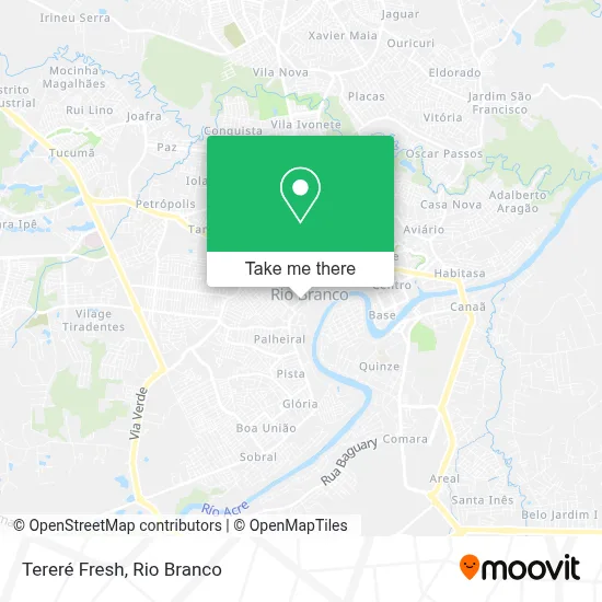 Tereré Fresh map