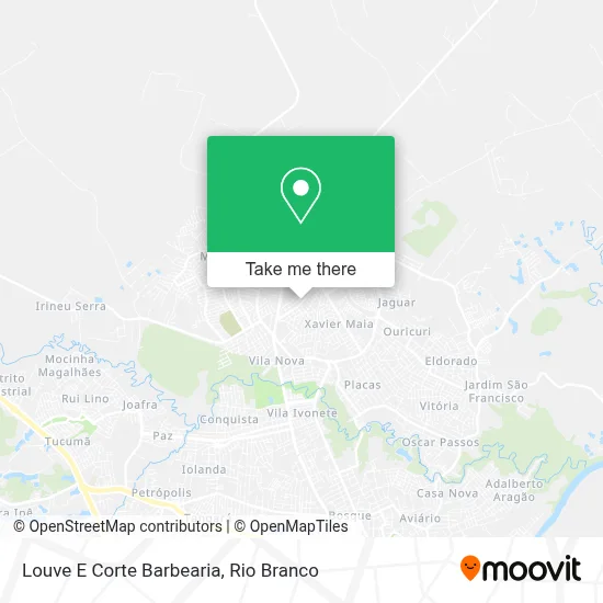 Louve E Corte Barbearia map