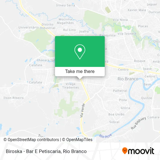 Biroska - Bar E Petiscaria map