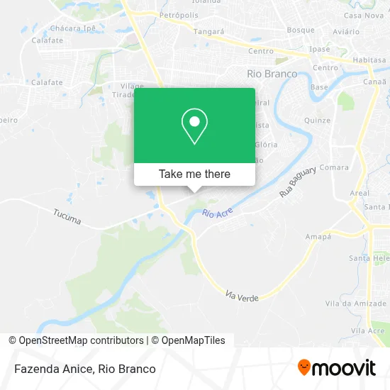 Fazenda Anice map
