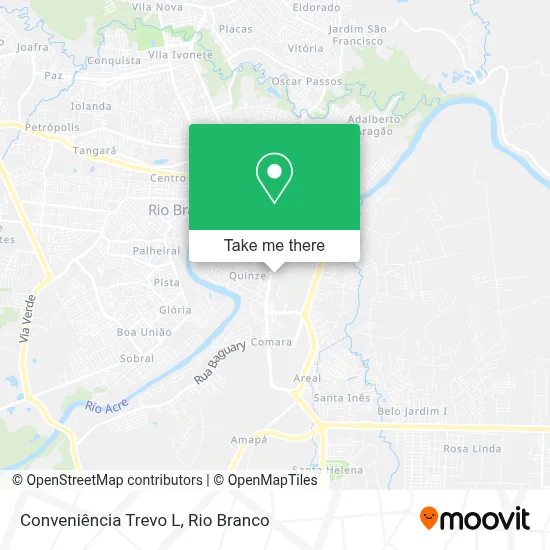 Conveniência Trevo L map