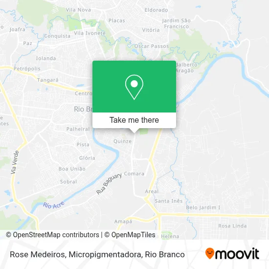 Rose Medeiros, Micropigmentadora map