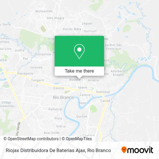 Riojax Distribuidora De Baterias Ajax map