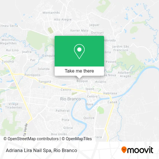 Adriana Lira Nail Spa map