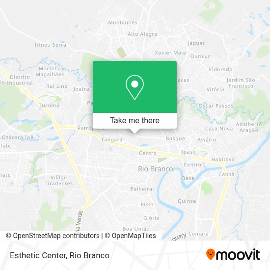 Esthetic Center map