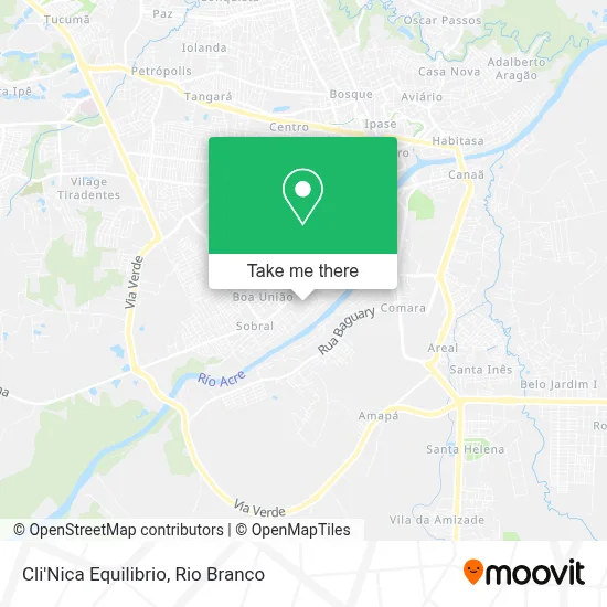 Cli'Nica Equilibrio map