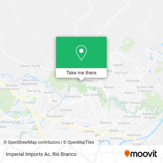 Imperial Imports Ac map