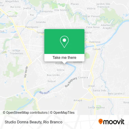 Studio Donna Beauty map