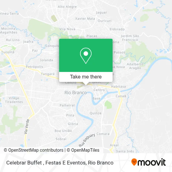 Celebrar Buffet , Festas E Eventos map