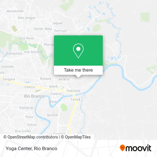Yoga Center map