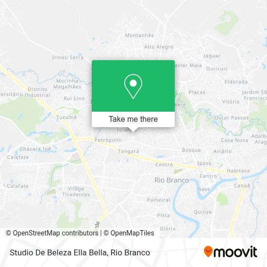 Studio De Beleza Ella Bella map