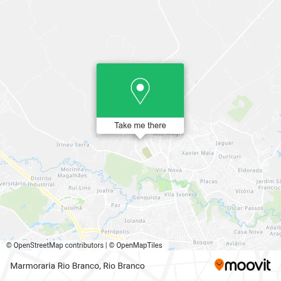 Marmoraria Rio Branco map