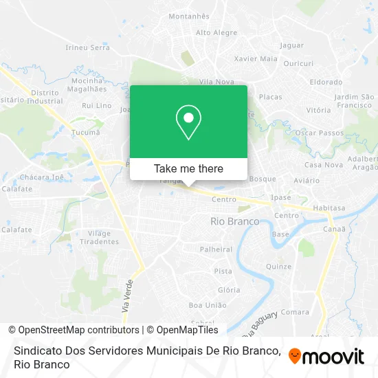 Sindicato Dos Servidores Municipais De Rio Branco map